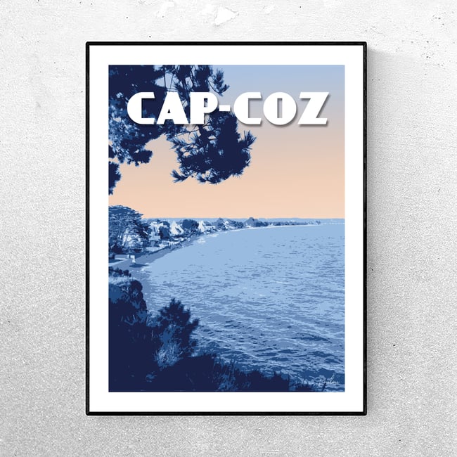Affiche Cap-Coz - 3 versions 
