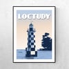 Affiche Le phare de Loctudy - 2 versions 
