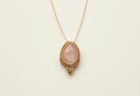 Image 1 of Rose Quartz necklace 