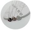 Mini Heart & Initial Necklace