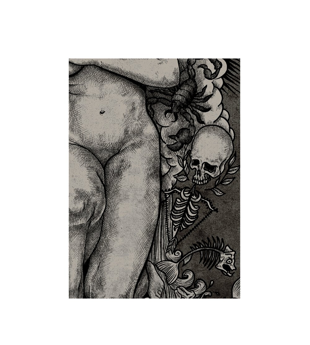 Zodiac Queen Art Print