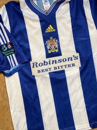 Image 2 of Match Worn 1998/99 Adidas Home Shirt Mike Flynn