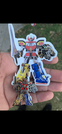 Image 2 of The mega sword pin sticker set 