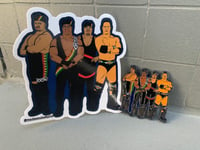 Image 1 of The nation pin sticker set 