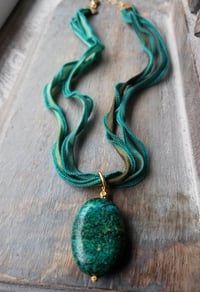 Image 2 of Awesome Azure Necklace (One of a Kind)