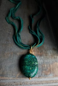 Image 1 of Awesome Azure Necklace (One of a Kind)