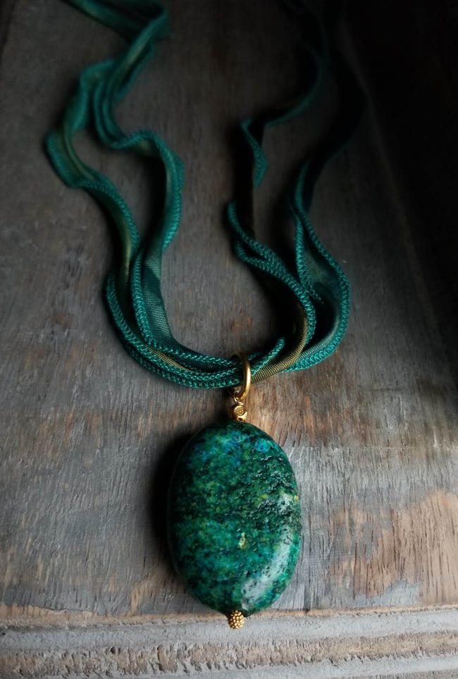 Awesome Azure Necklace (One of a Kind)