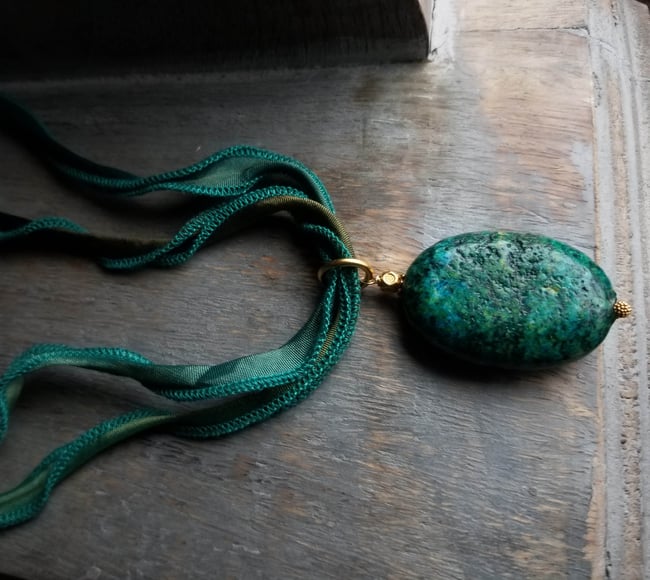 Awesome Azure Necklace (One of a Kind)