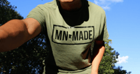 MN-Made Adventures Logo T-shirt