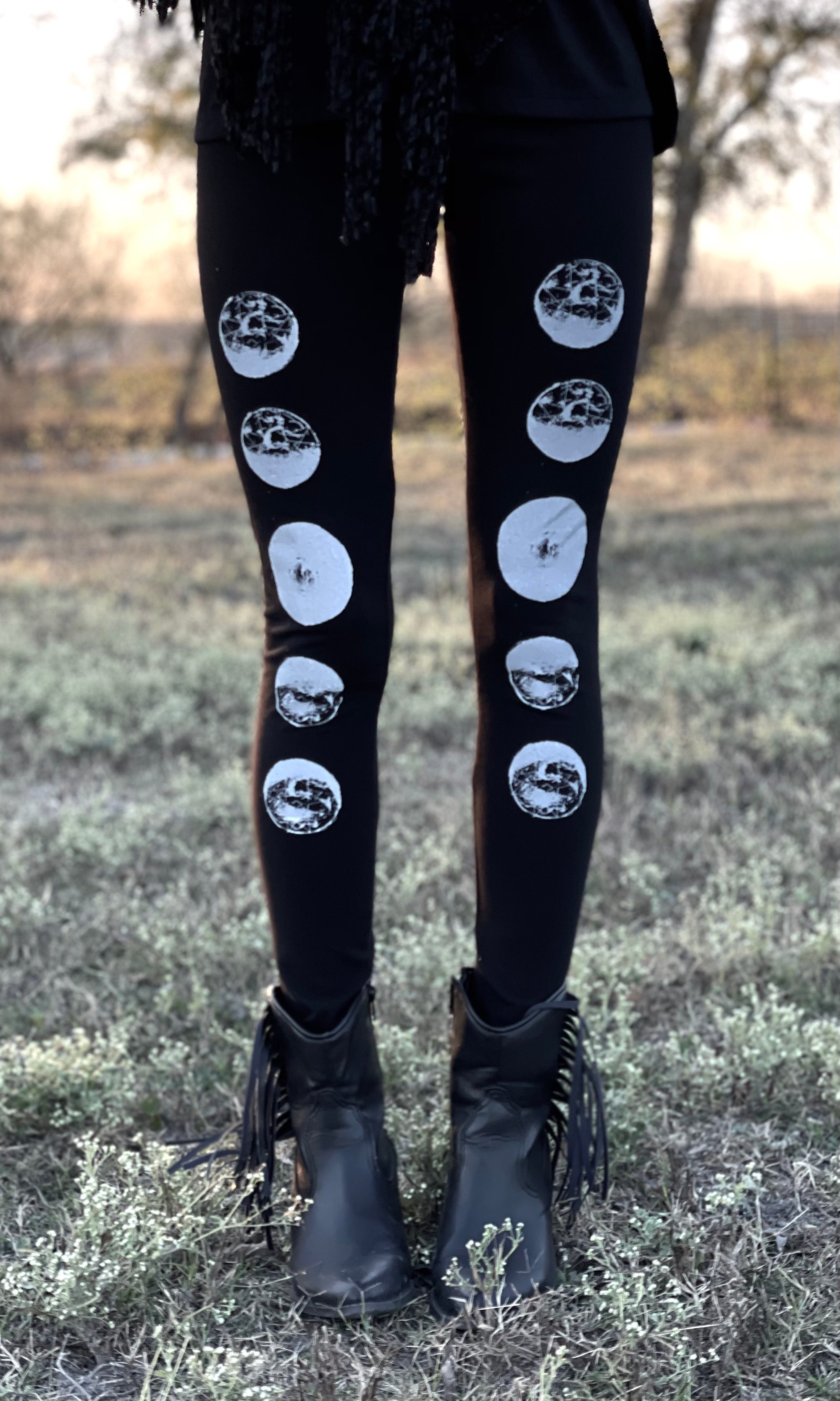 DISCONTINUED/ LAST CHANCE MOON PHASE LEGGINGS