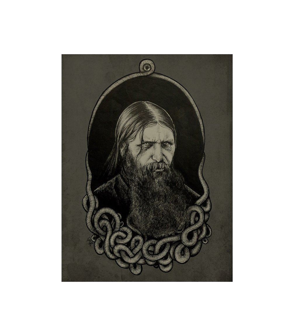 Rasputin Art Print  12x18''