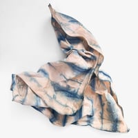 Image 1 of Indigo & Avocado Dyed Bandana