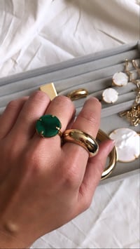 Image 2 of Bague malachite