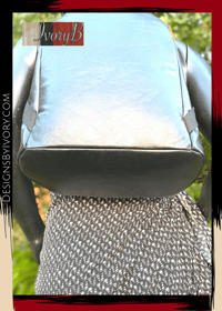 Image 5 of Designs By IvoryB Backpack Kente Yellow Ankara African Print