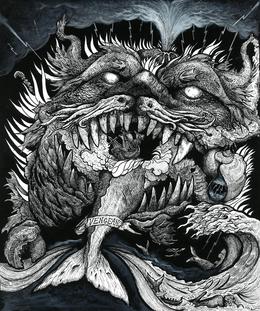 Image of Leviathan - Original Art