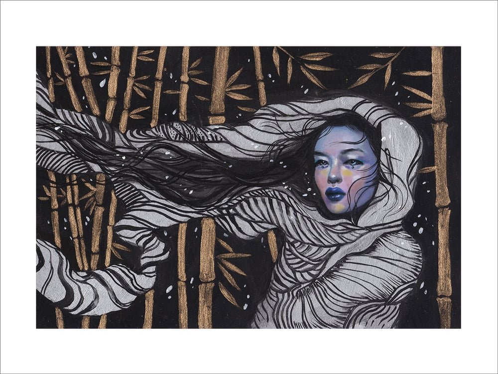 Image of "Yuki Onna" Limited edition print