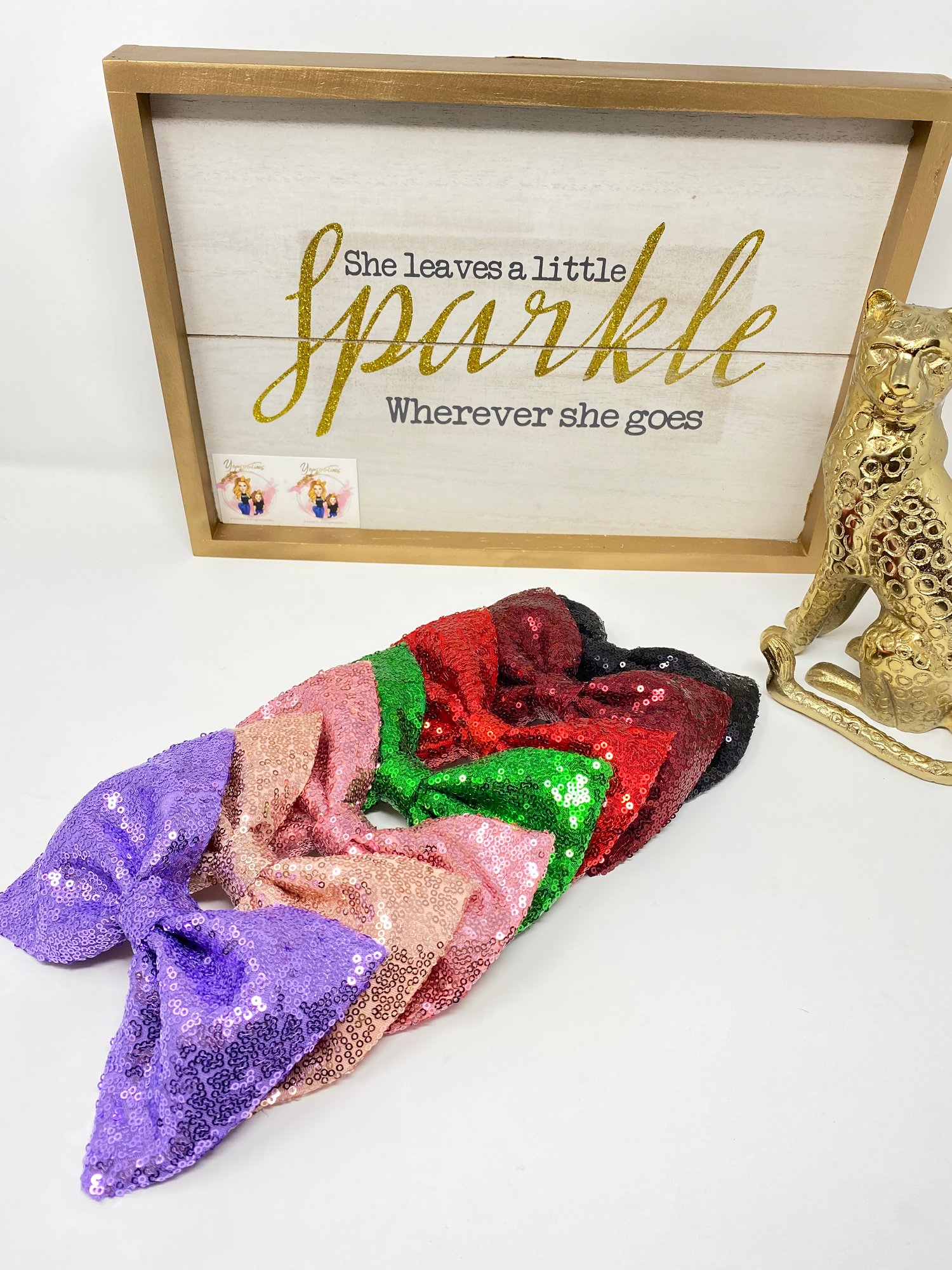 Image of Gia Sparkle bows Jumbo 