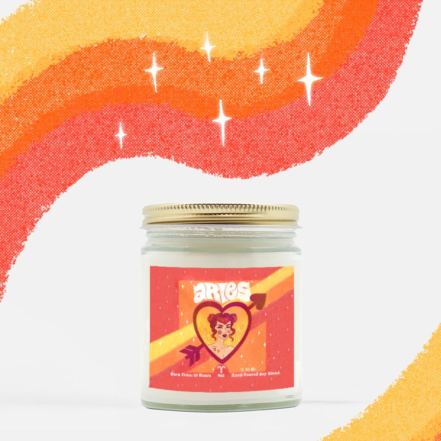 Image of ASTROLOGY LOVER CANDLE