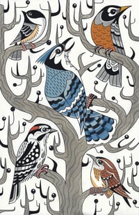 Image 1 of Winter Birds I