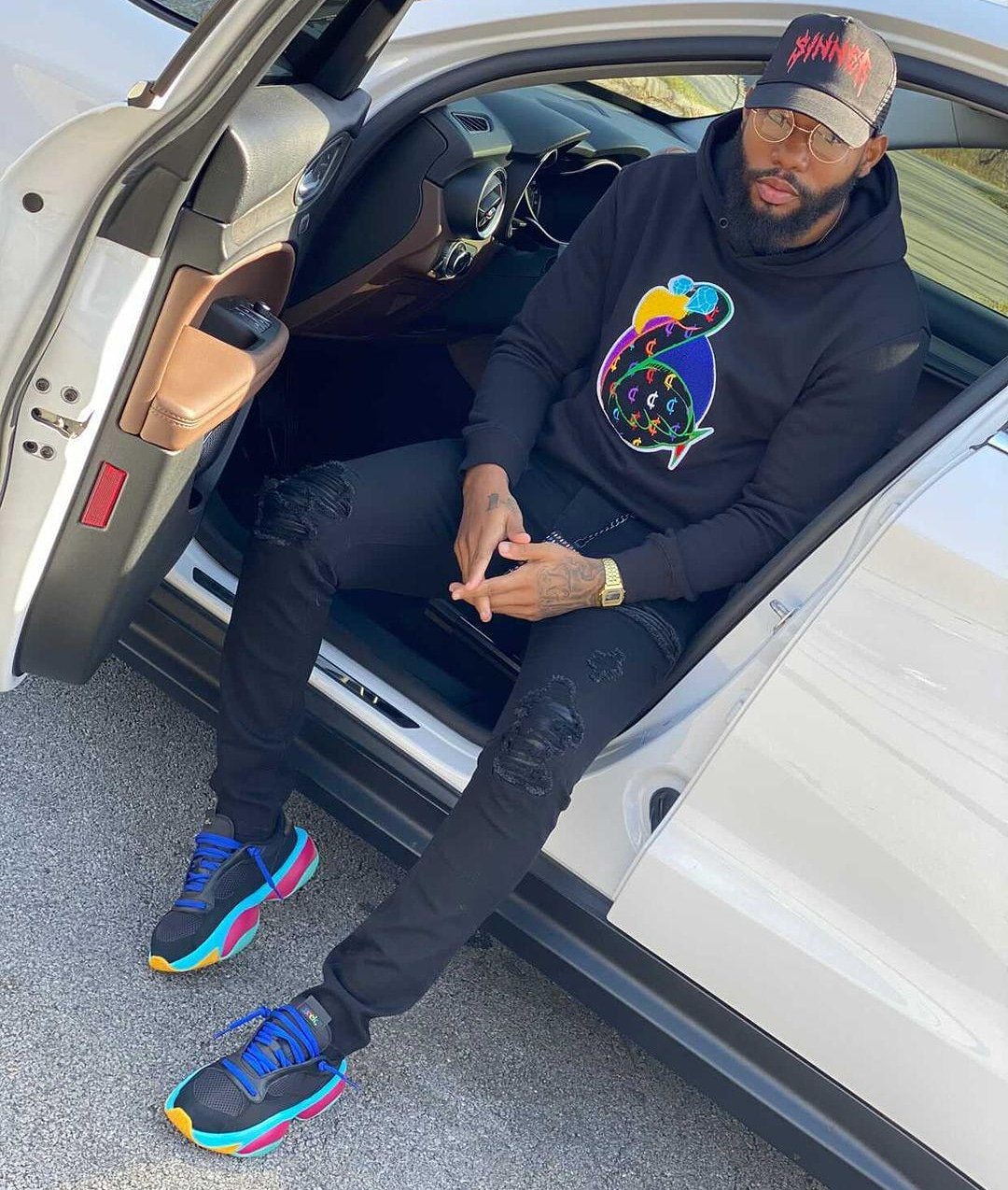 Spectrum Hoodie(Black)