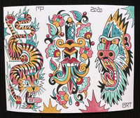 Image 2 of Flash 2 Tiger/Dagger/Mandrill