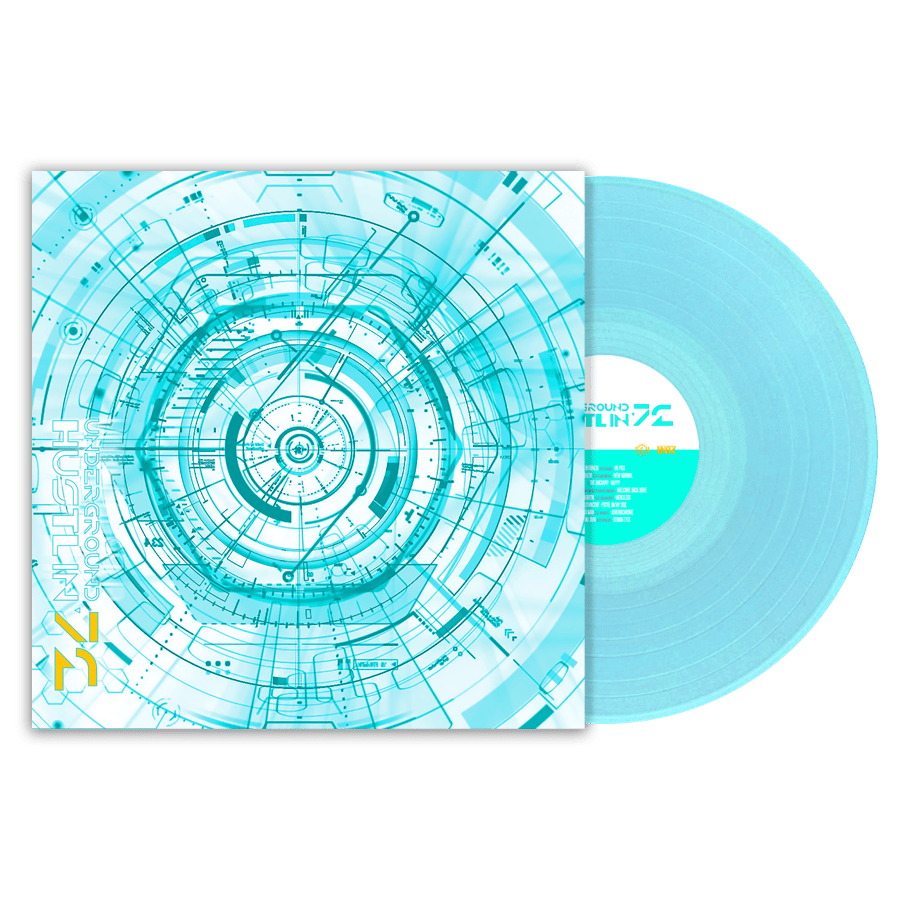 Image of UGH72 Limited Edition Electric Blue Vinyl LP
