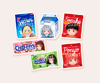 Character Snack Stickers - Set B