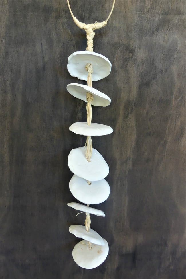 White Disk Wind Chime