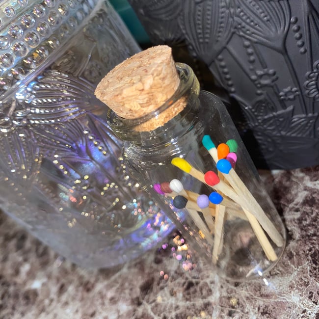 Colored Matches A. Bailey Company Candles