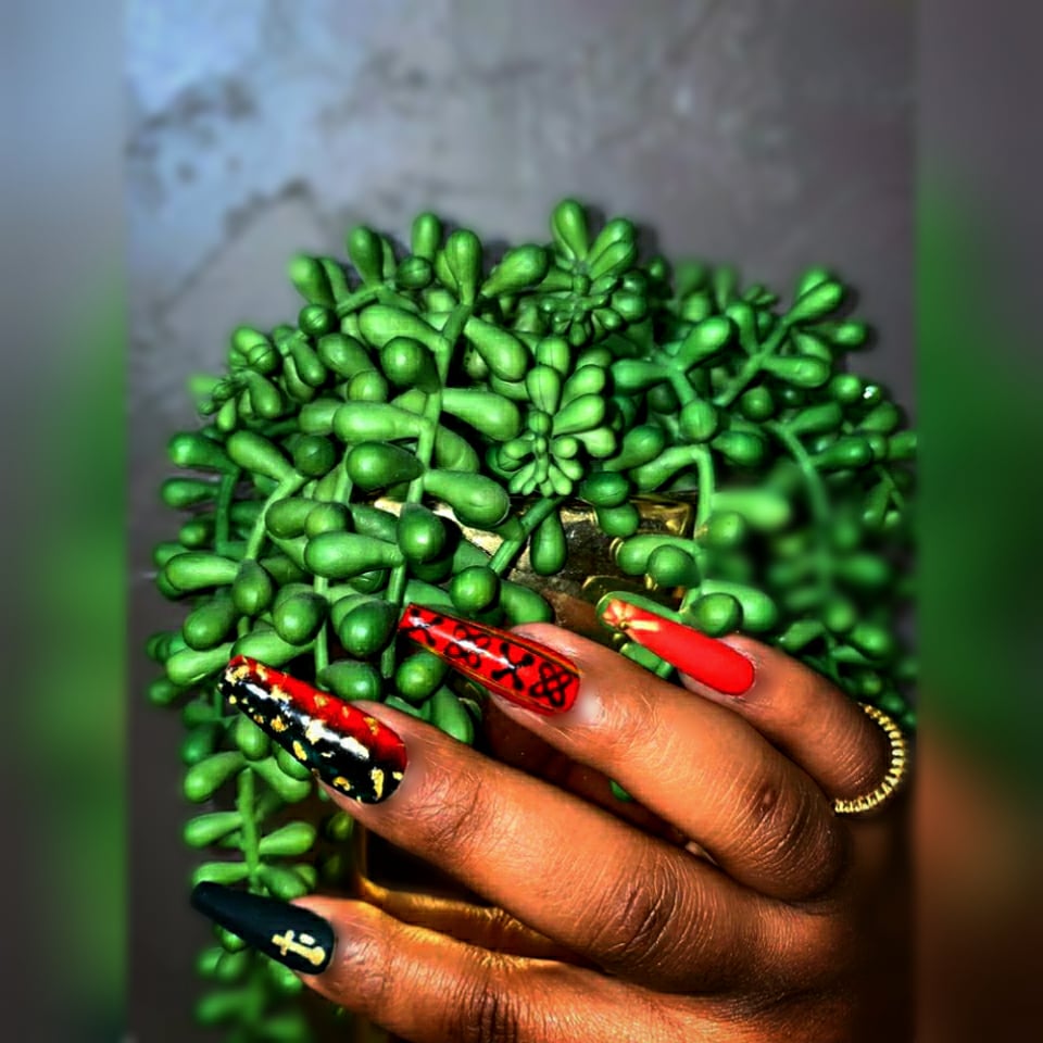 Image of Kween Ifrica (Kwanzaa Nails)