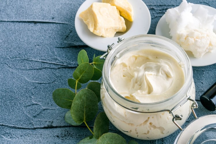 Bath Salts, Hydrating Body Butter, and Cream Body Soap Bundle 