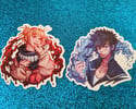 Dabi Quirk Holographic Vinyl Sticker