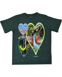 MY RELIGION TEE (GREEN)