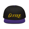 Gutter Baby LA Bootleg Snapback  |  Black + Purple OR Black OR White