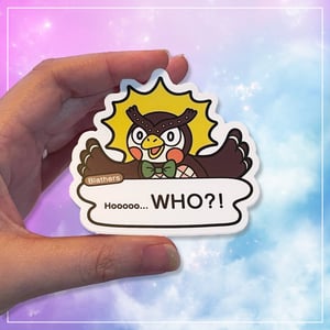 Image of Celeste & Blathers ACNH Vinyl Stickers