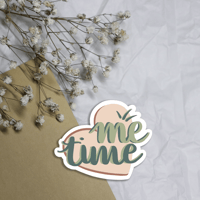 ME TIME sticker