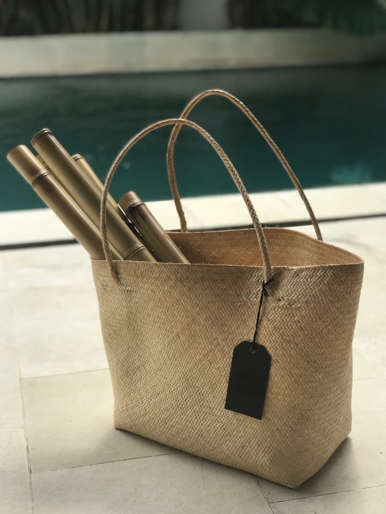 Image of BEACHTIPI BAG | RATTAN TOTE