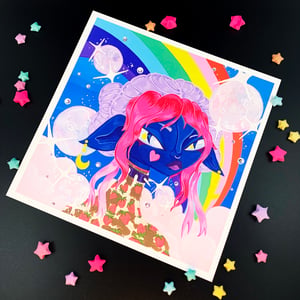 Image of "Strawberry Milk and Bubblegum Clouds" - Open Edition
