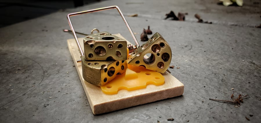 Image of Brass Cheese Bead