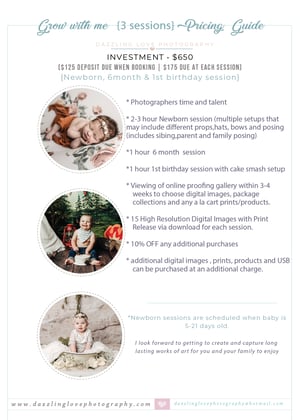 Image of Grow with me sessions booking deposit