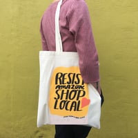 RESIST AMAZON tote bag 
