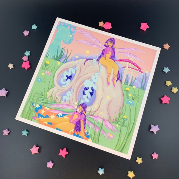 Image of "Smoking with Higher-Self, in Mourning Air" - Limited Run