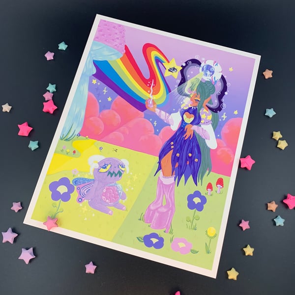 Image of Feeding Time Print - Limited Run*