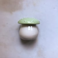 Image 2 of Mushroom - candlestick / light green 