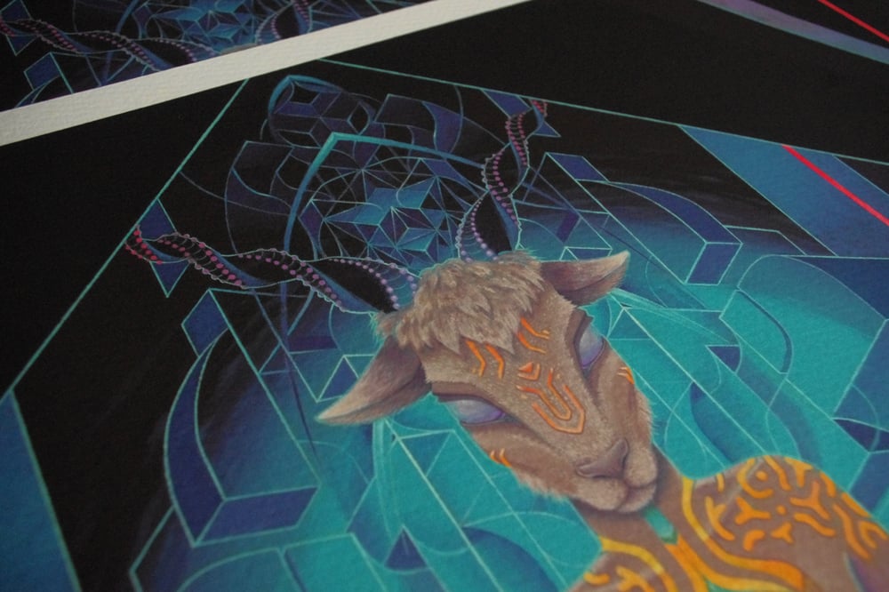 Image of "Projection" A2 giclee print