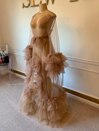 Image 3 of Custom Tulle Gown