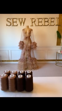Image 1 of Custom Tulle Gown