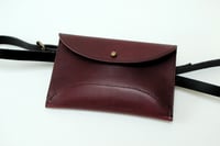 Image 4 of Portefeuille Belt Bordeaux (greasy leather)