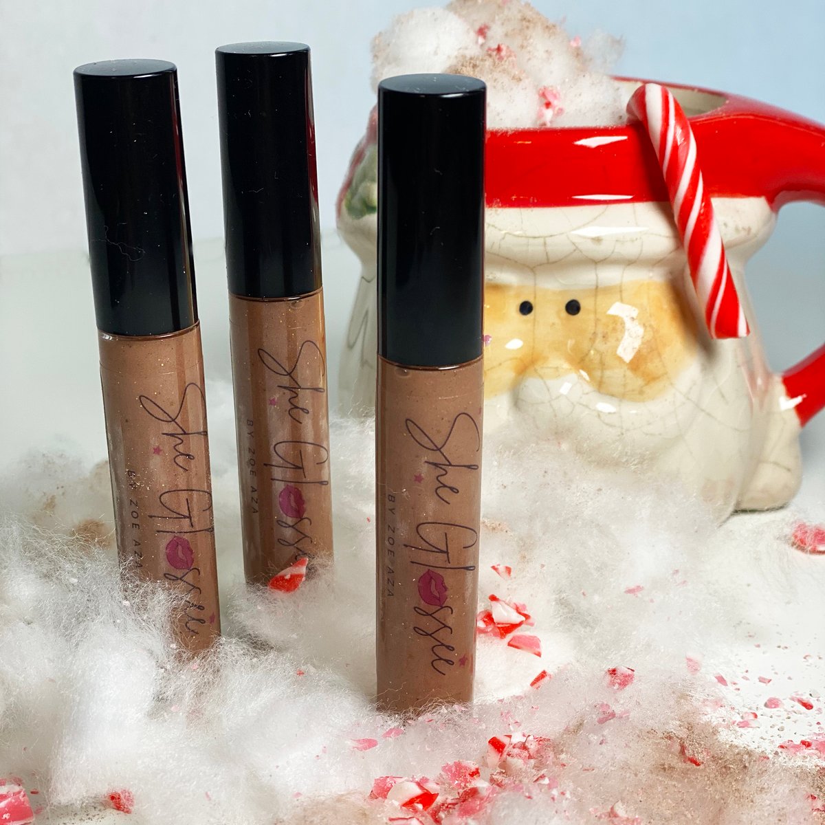 Mint Hot Cocoa Lip Gloss She Glossee by Zoe Aza