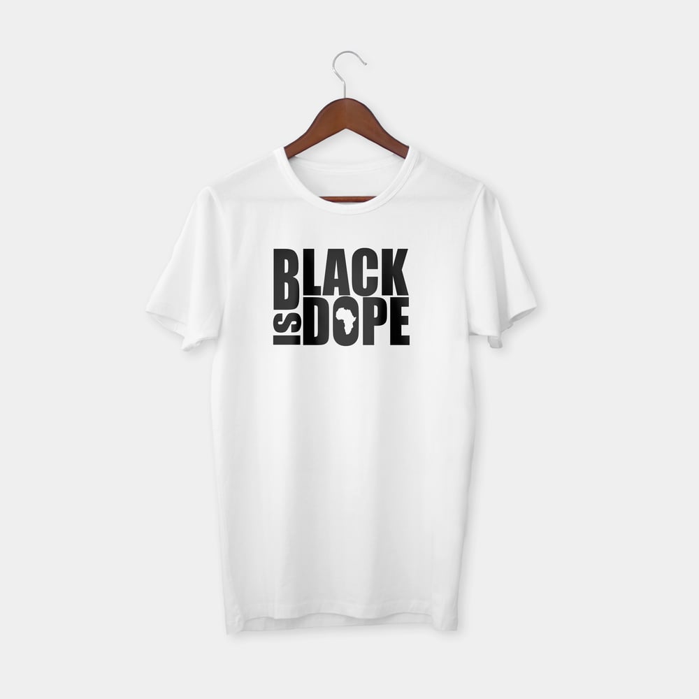 Image of BID WHITE UNISEX TSHIRT